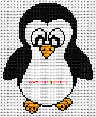 Cross stitch penguin patterns free