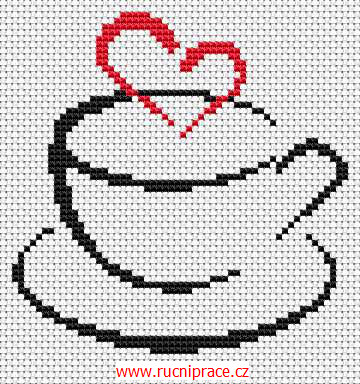 STREET CAFE" # 2-counted cross stitch chart 