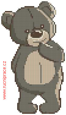 Teddy Bears In Cross Stitch Various